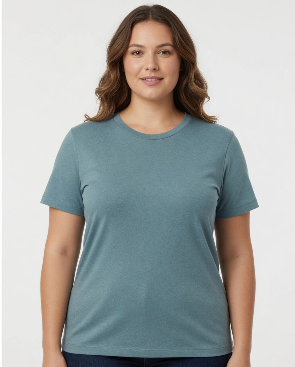 BELLA + CANVAS CVC Short Sleeve Crewneck Jersey T-Shirt for Casual Layering & Custom Printing Essential Tee